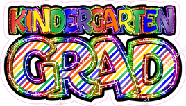 Rainbow - Lines & Sparkle Kindergarten Statement