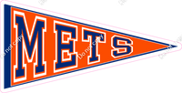 Pennant - New York Mets w/ Variants
