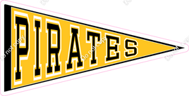 Pennant - Pittsburgh Pirates w/ Variants