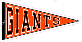 Pennant - San Francisco Giants w/ Variants