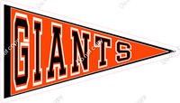 Pennant - San Francisco Giants w/ Variants