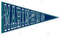 Pennant - Seattle Mariners w/ Variants