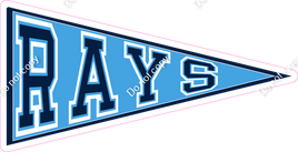 Pennant - Tampa Bay Rays w/ Variants