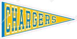 Pennant - Los Angeles Chargers w/ Variants
