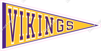 Pennant - Minnesota Vikings w/ Variants