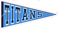 Pennant - Tennessee Titans w/ Variants