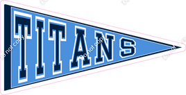 Pennant - Tennessee Titans w/ Variants