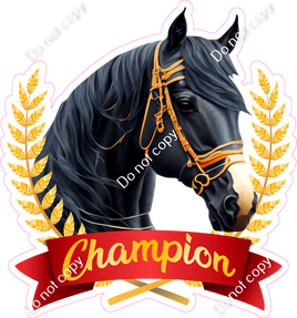 Champion Horse - Horse Racing