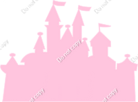 Flat Princess Castle w/ Variants