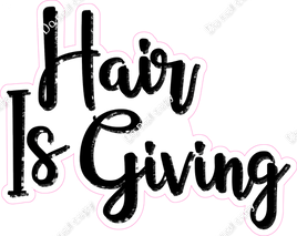 Hair is Giving Statement