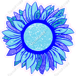 Blue, Baby Blue, Caribbean Sunflower