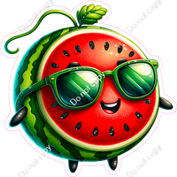 Watermelon with Sunglasses w/ Variants