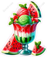 Watermelon Ice Cream w/ Variants