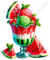 Watermelon Ice Cream w/ Variants