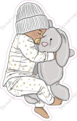 Light Skin Tone Baby - Neutral Baby Shower