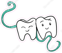 Dental - Teeth & Dental Floss w/ Variants