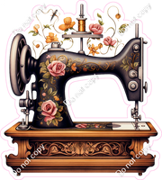 Black Sewing Machine w/ Variants