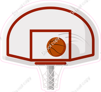 Basketball Backboard and Hoop w/ Variants