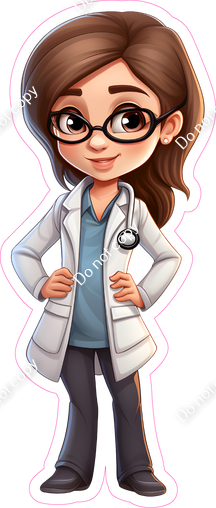 Female Doctor w/ Variants