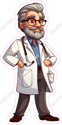 Male Doctor w/ Variants