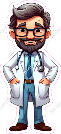 Male Doctor w/ Variants