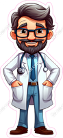 Male Doctor w/ Variants