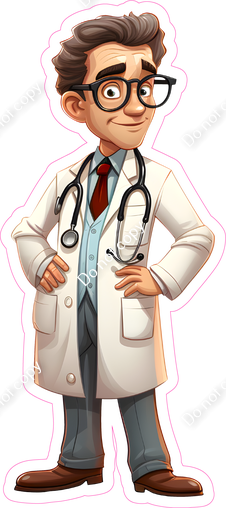 Male Doctor w/ Variants