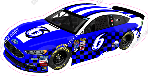 Blue - Nascar / Stock Car w/ Variants| Sign Swag USA