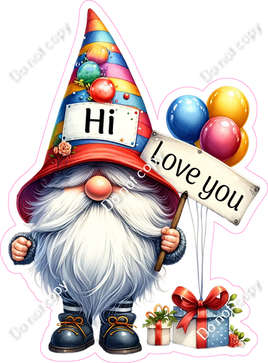 Gnome - Hi - Love You Sign