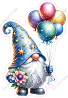 Gnome - Balloons & Flowers w/ Variants