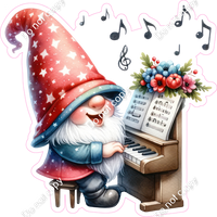 Gnome - Playing Piano w/ Variants