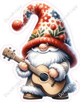 Gnome - Playing Guitar w/ Variants