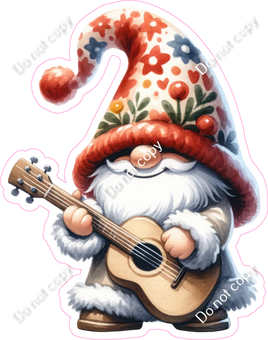 Gnome - Playing Guitar w/ Variants
