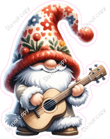 Gnome - Playing Guitar w/ Variants