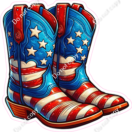 4th of July - Cowboy Boots w/ Variants