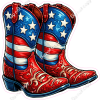 4th of July - Cowboy Boots w/ Variants