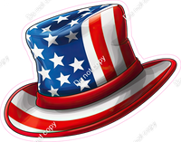 4th of July - Top Hat w/ Variants