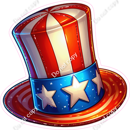 4th of July - Top Hat w/ Variants