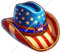 4th of July - Cowboy Hat w/ Variants