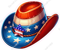 4th of July - Cowboy Hat w/ Variants