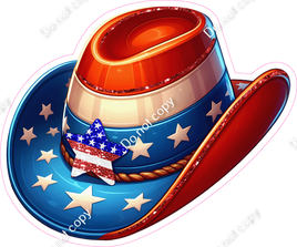 4th of July - Cowboy Hat w/ Variants