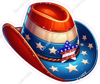 4th of July - Cowboy Hat w/ Variants