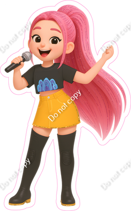 KPop, Korean, Demon Hunters - Girl