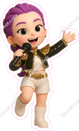 KPop, Korean, Demon Hunters - Girl