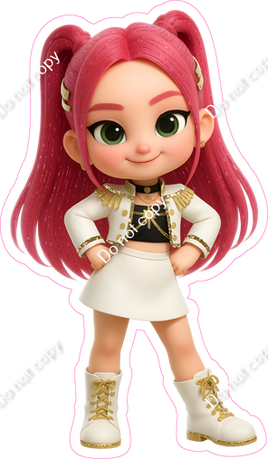 KPop, Korean, Demon Hunters - Girl