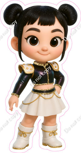 KPop, Korean, Demon Hunters - Girl