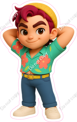 KPop, Korean, Demon Hunters - Boy