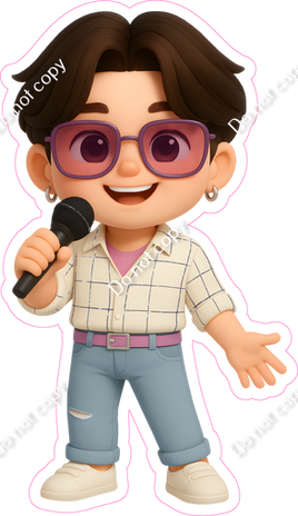 KPop, Korean, Demon Hunters - Boy