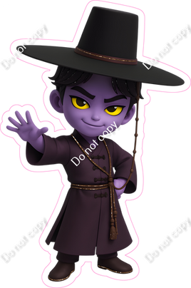 KPop, Korean, Demon Hunters - Boy