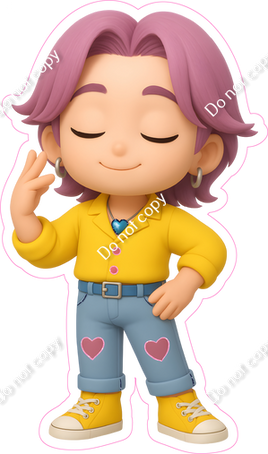 KPop, Korean, Demon Hunters - Boy